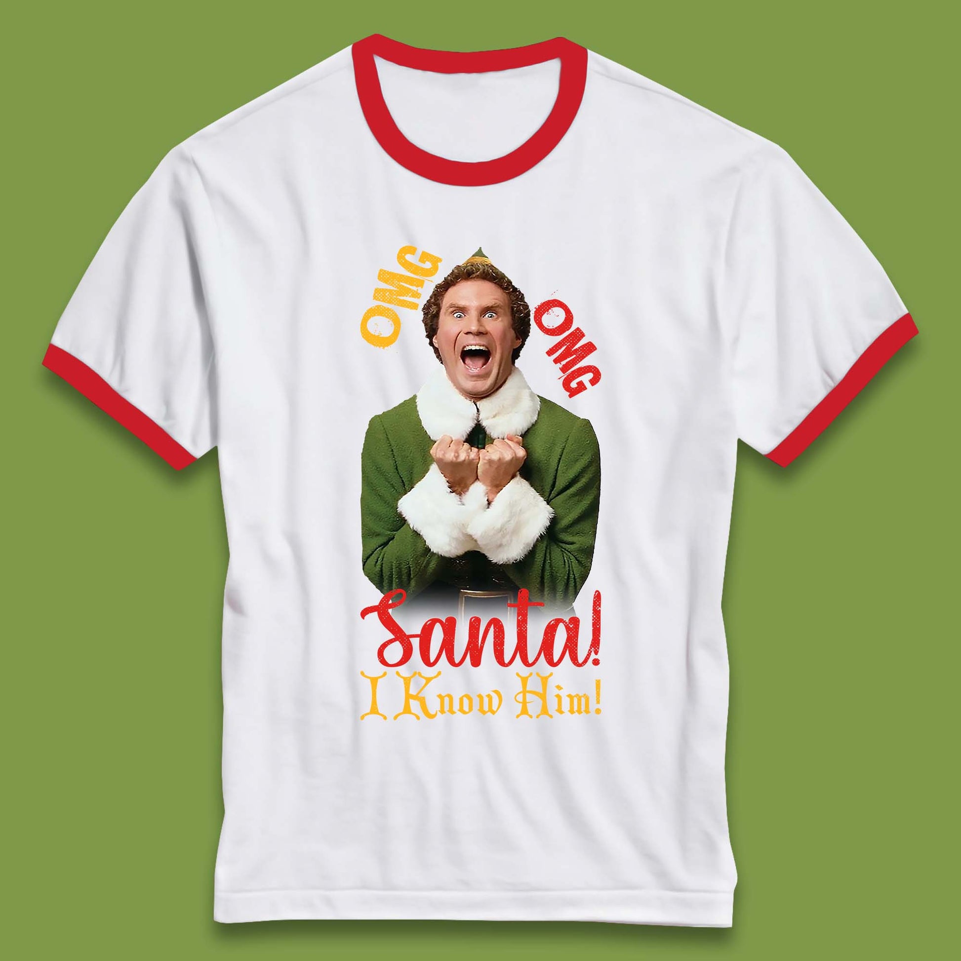 elf ringer t shirt