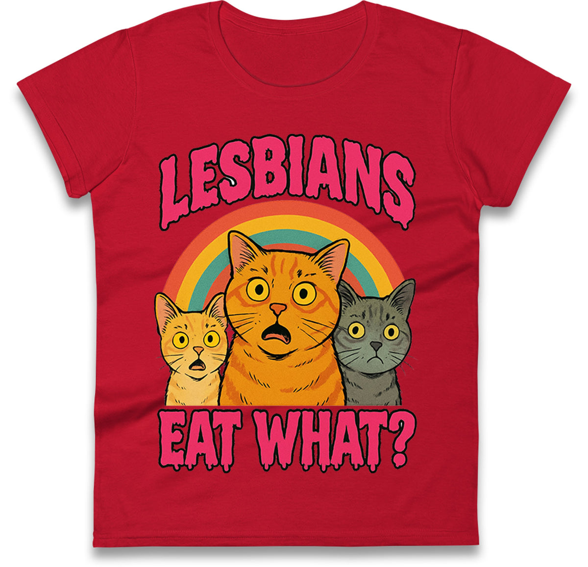Lesbians Ladies T Shirt