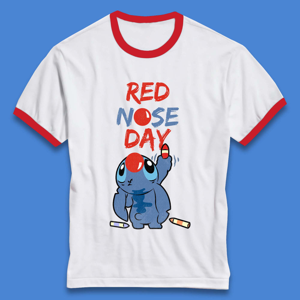 Red Nose Day Stitch Ringer T-Shirt