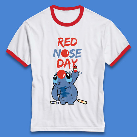 Red Nose Day Stitch Ringer T-Shirt