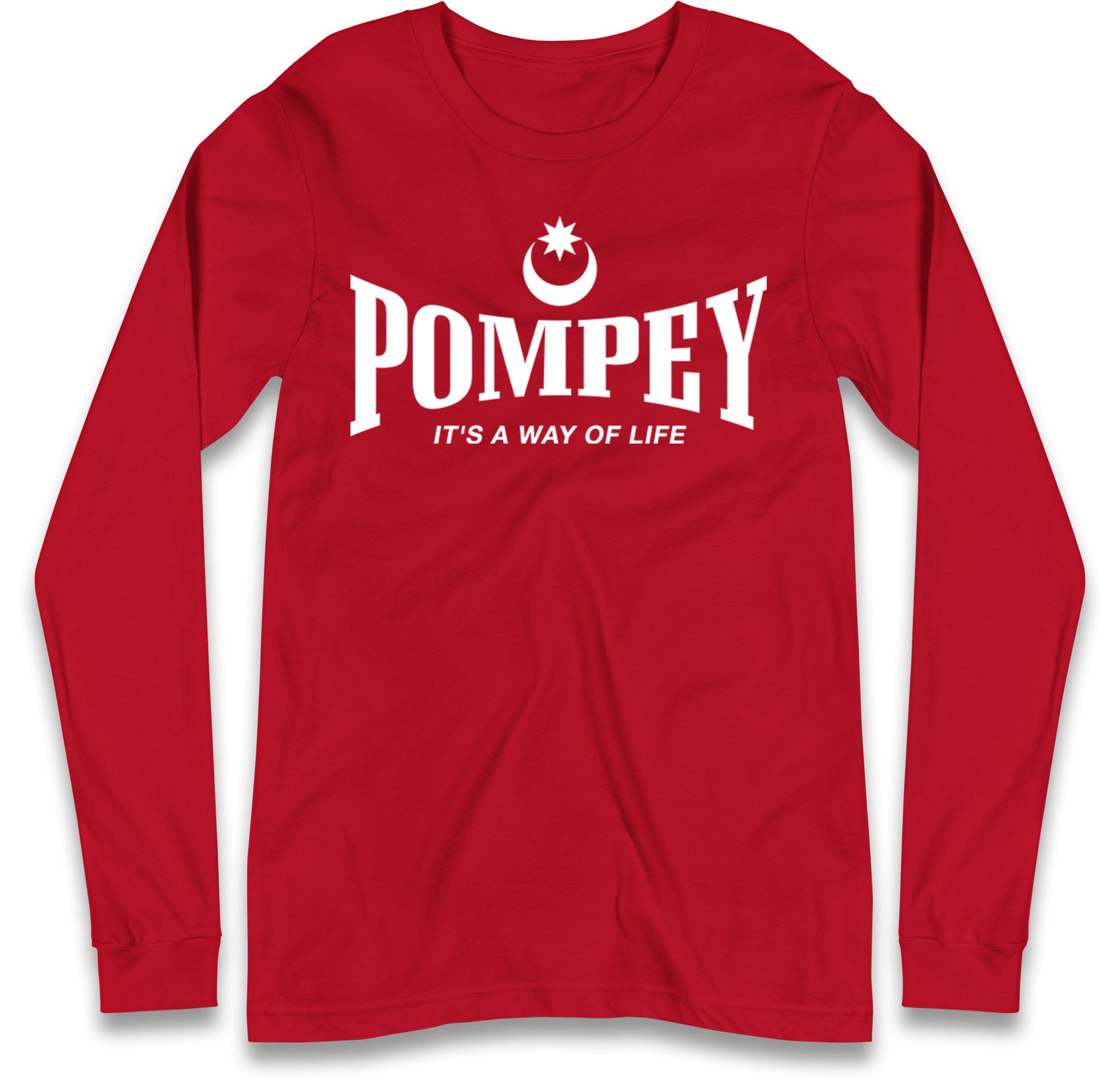 Pompey Football Long Sleeve T Shirt