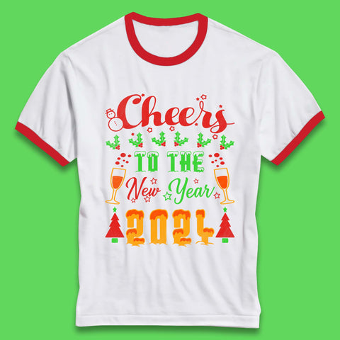 Cheers To The New Year 2024 Ringer T-Shirt