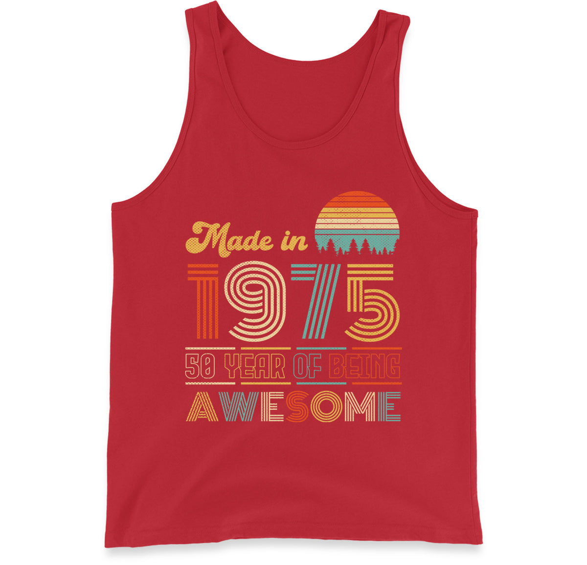 Vintage 50th Birthday Tank Top