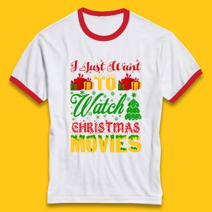 christmas movie ringer t shirt