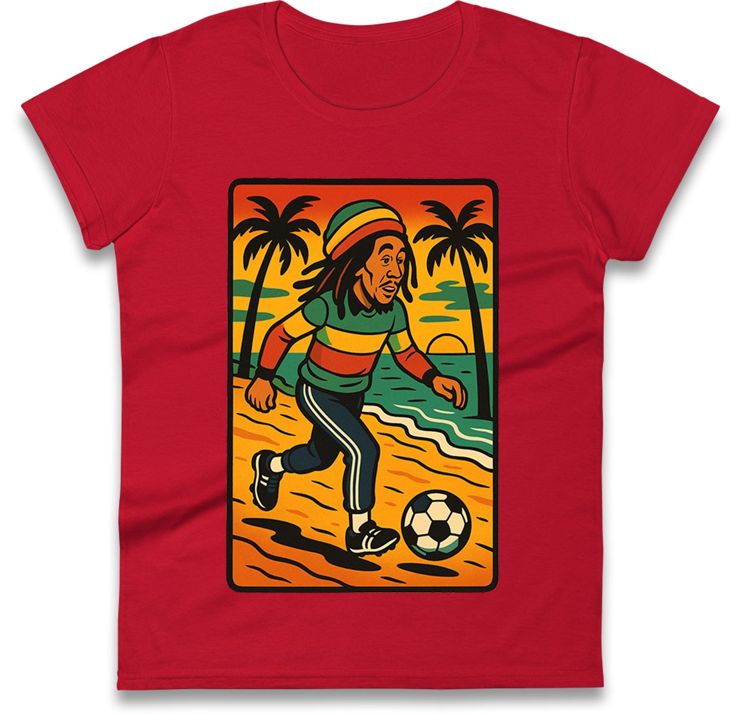  Bob Marley Ladies T Shirt