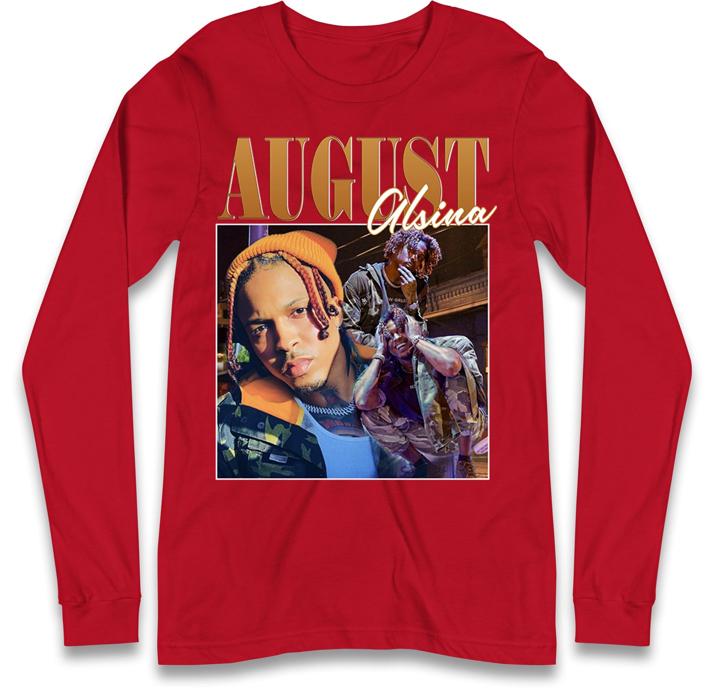 August Alsina Longsleeve T Shirt