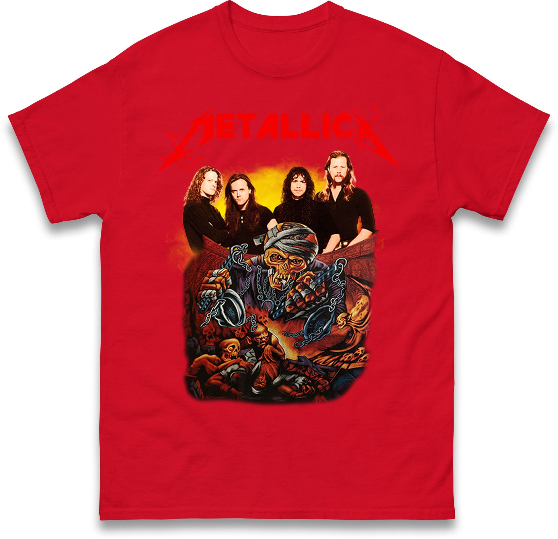 Metallica Skelington T Shirt
