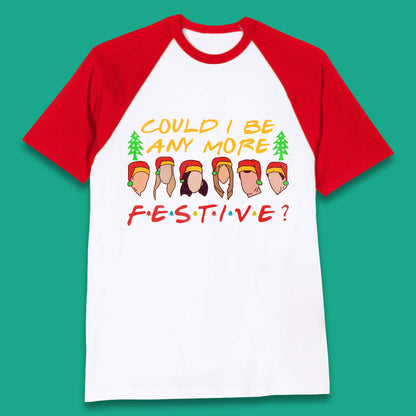 Friends Inspired Christmas Baseball T-Shirt