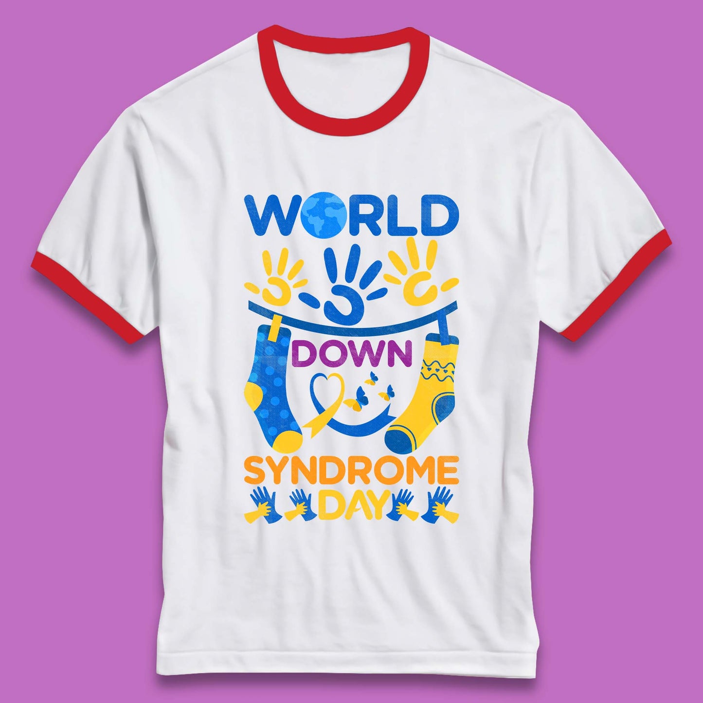 World Down Syndrome Day Ringer T-Shirt