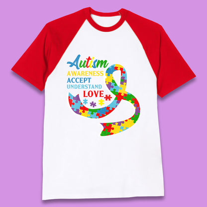 Autism Awareness Baseball T-Shirt