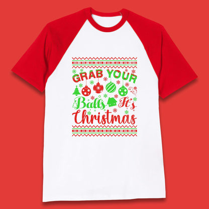 christmas ornament baseball t shirt