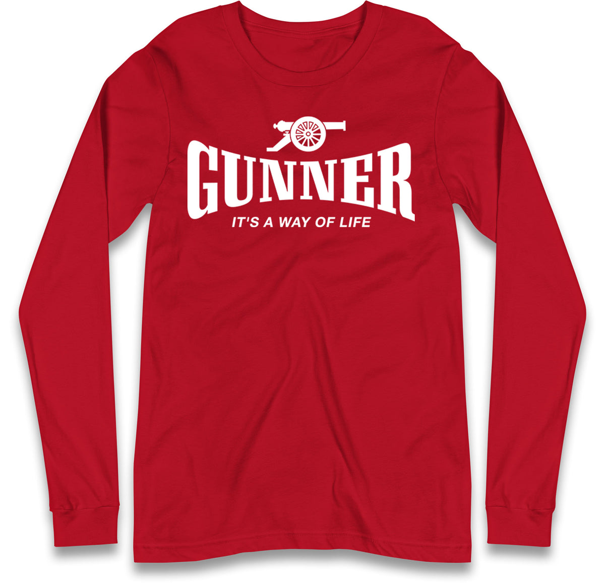 Arsenal Football Long Sleeve T Shirt
