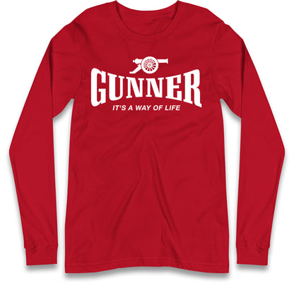 Arsenal Football Long Sleeve T Shirt