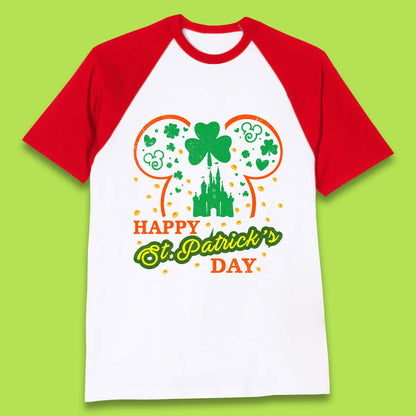Disney Happy St. Patrick's Day Baseball T-Shirt