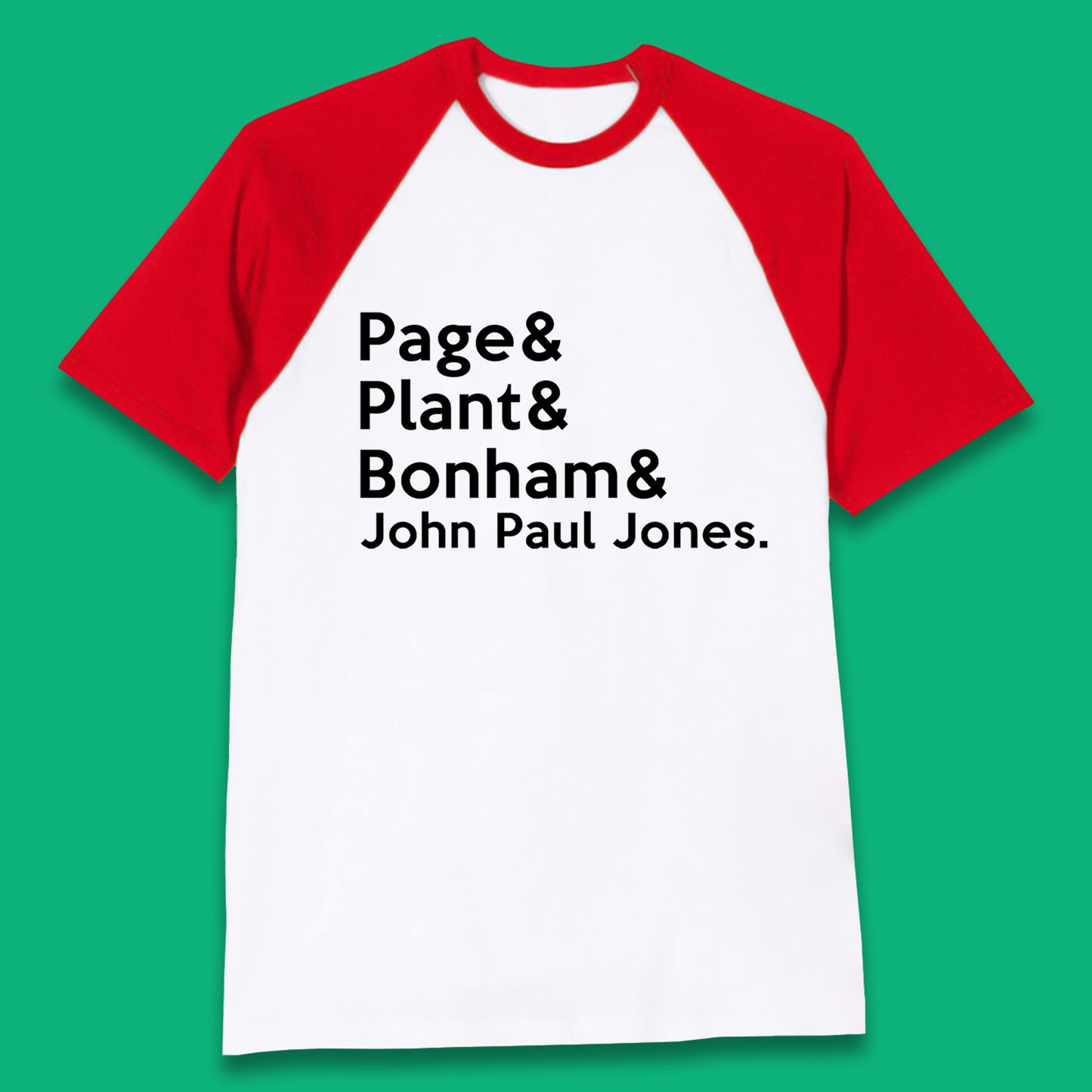 Led Zeppelin Raglan T Shirt