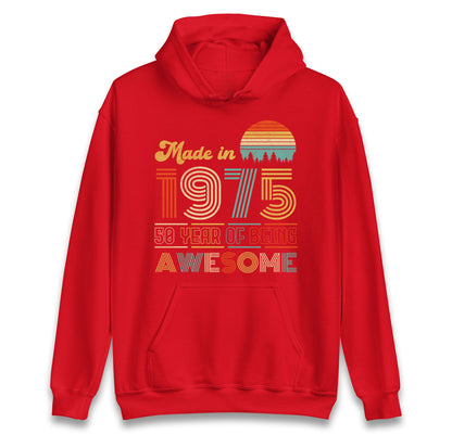 Vintage 50th Birthday Hoodie
