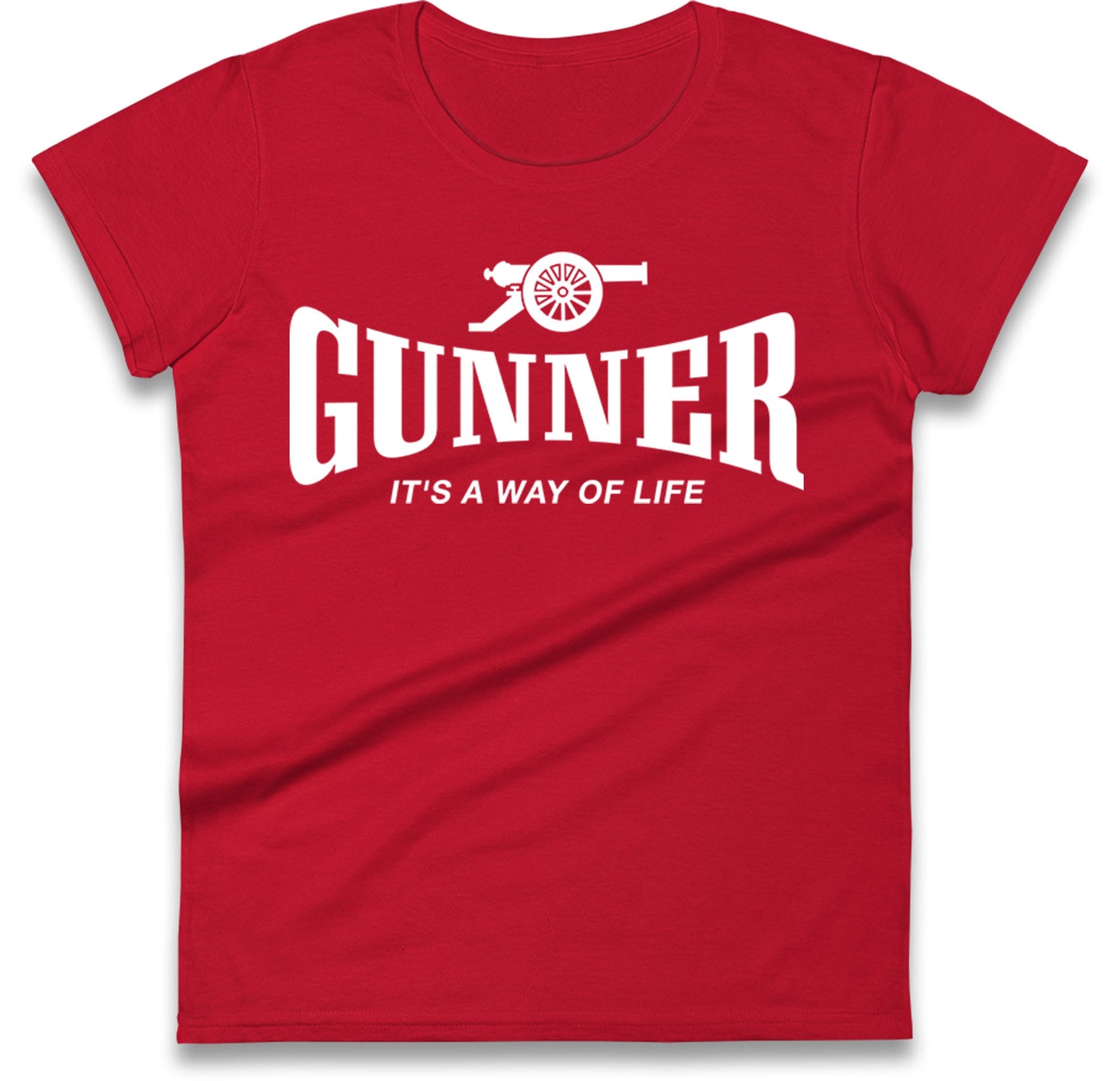 Arsenal Football Ladies T Shirt
