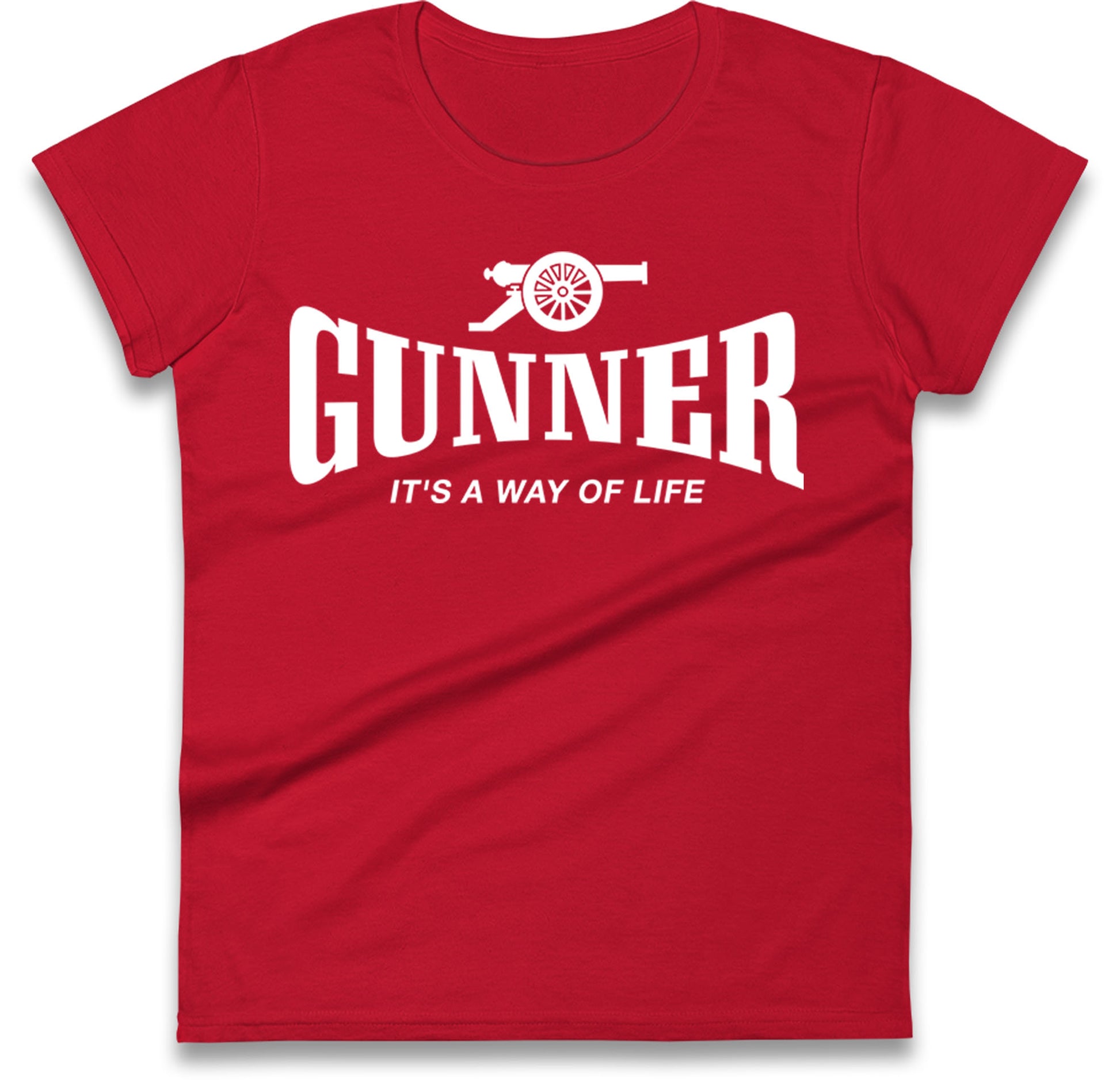 Arsenal Football Ladies T Shirt