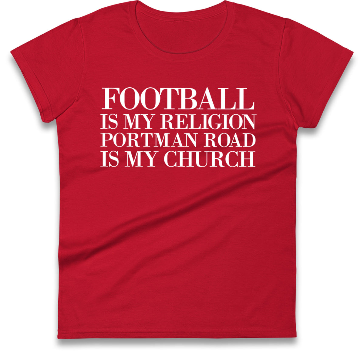 Football is My Portman Ladies T Shirt