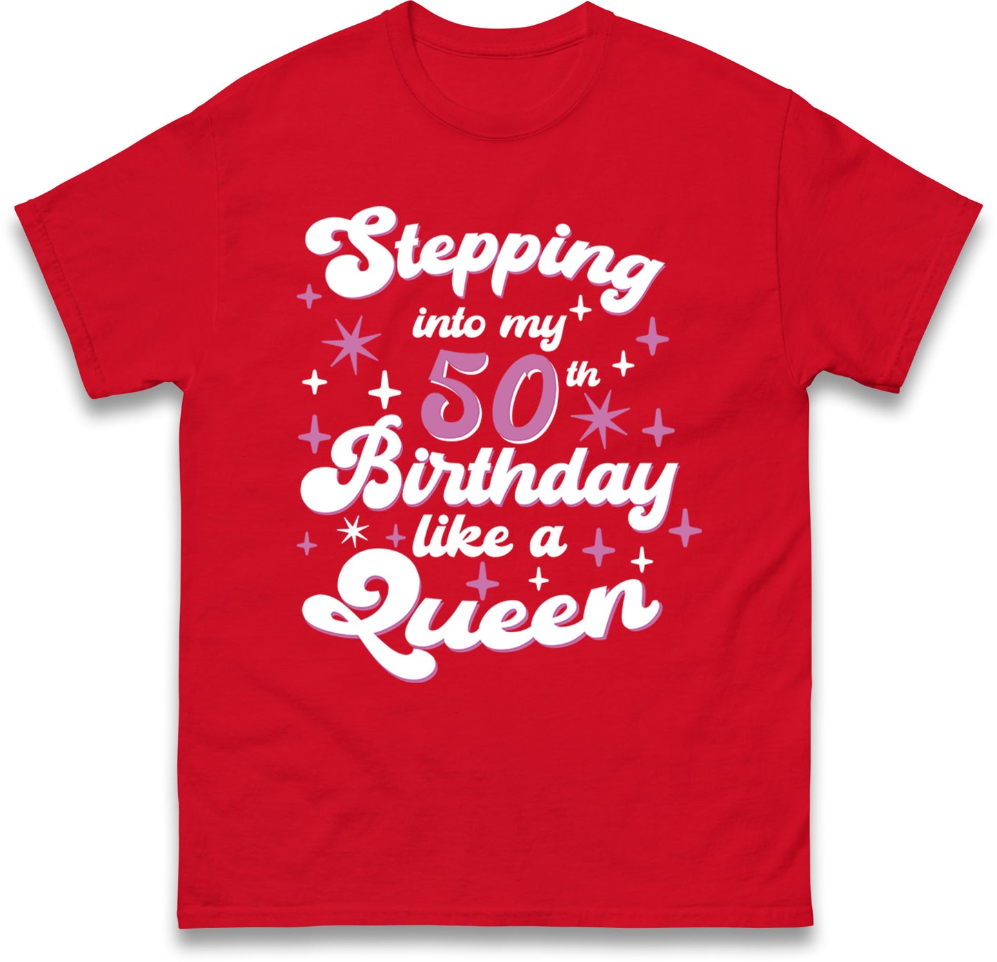 50th Birthday T Shirt for Women