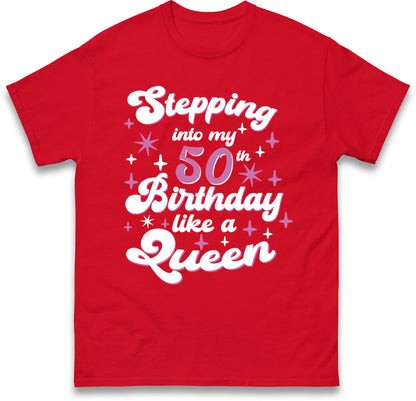 50th Birthday T Shirt for Women