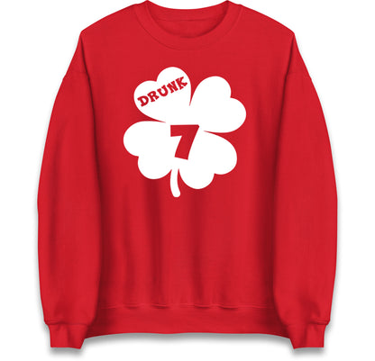 Drunk 7 St Patricks Day Jumper