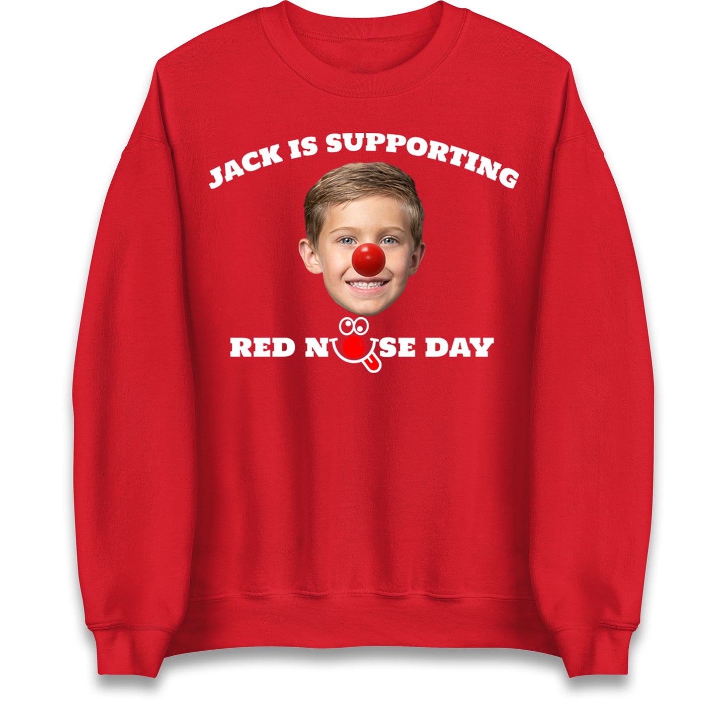 Supporting Red Nose Day Jumper