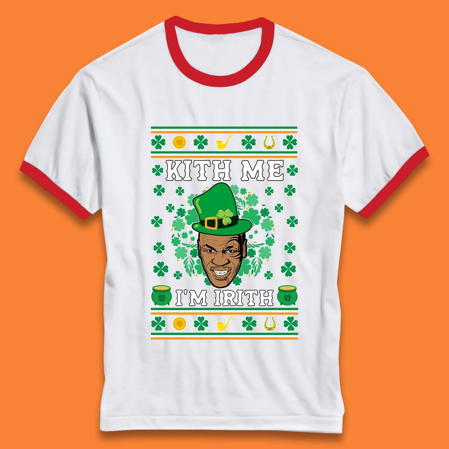 Kith Me I'm Irith Ringer T-Shirt