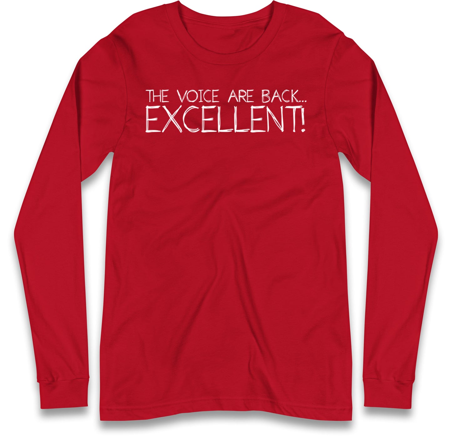The Voice Are Back Excellent Long Sleeve T Shirt