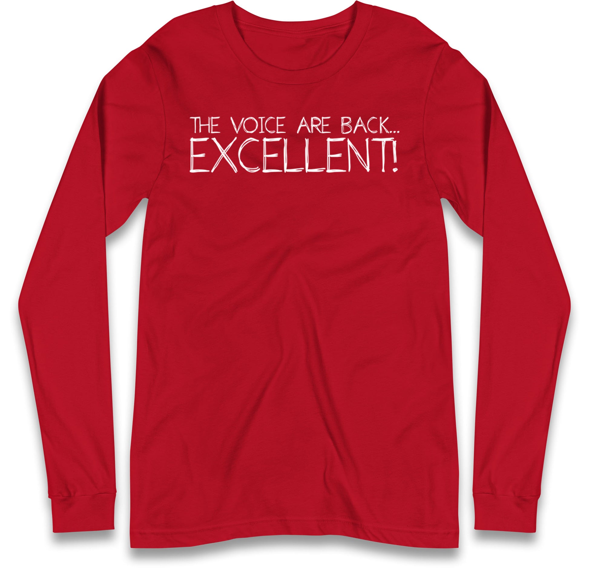 The Voice Are Back Excellent Long Sleeve T Shirt