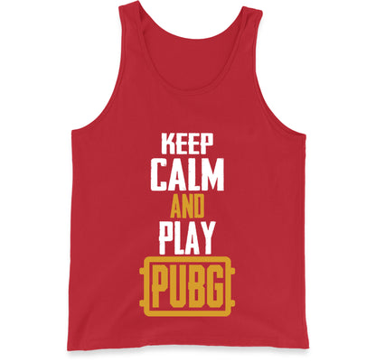 Keep Calm And Play Pubg Tank Top