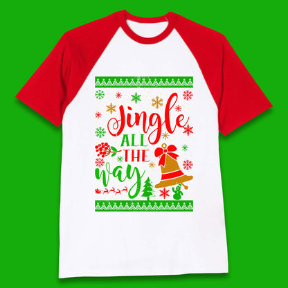 Christmas Jingle Baseball T-Shirt