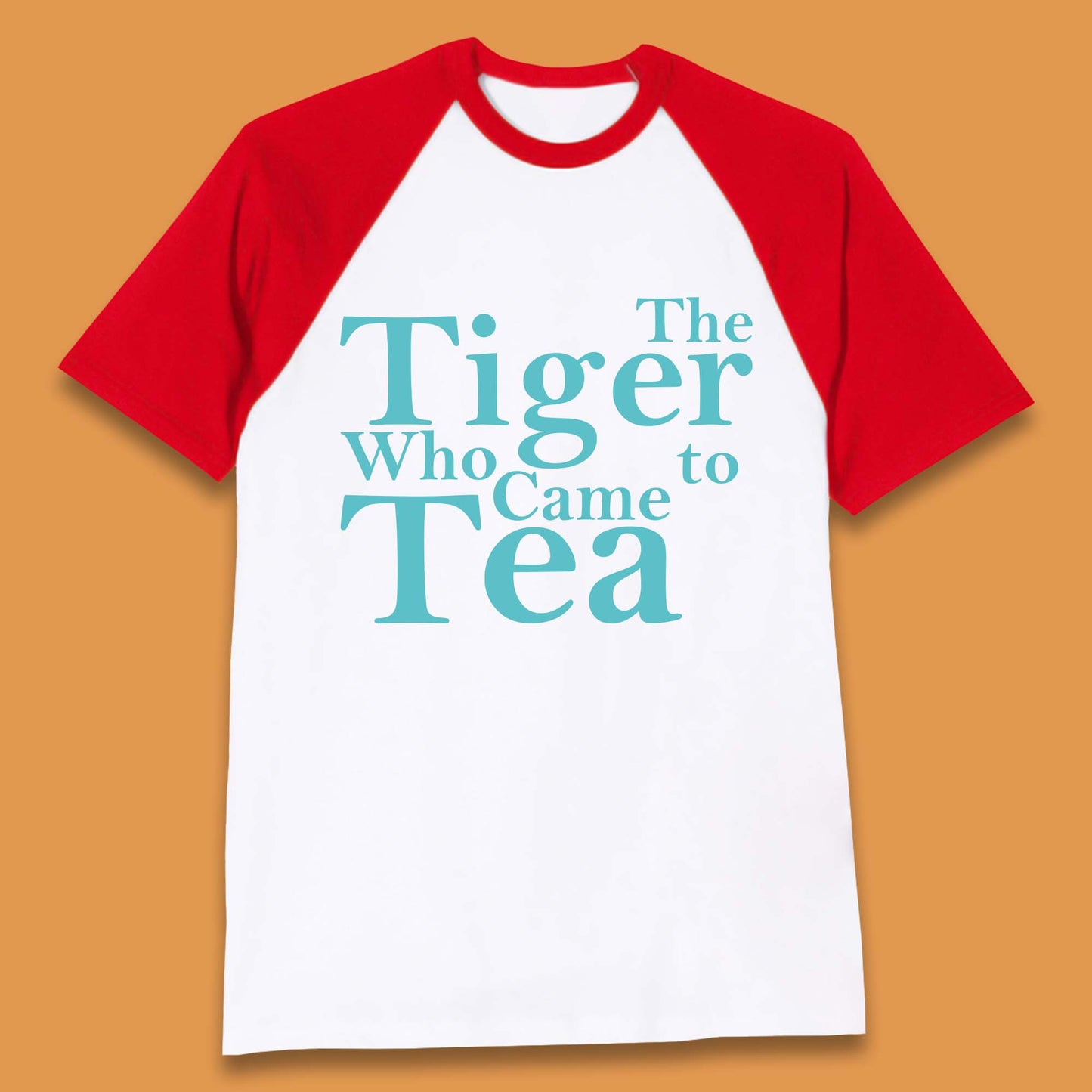 The Tiger Who Came To Tea Story Book Baseball T-Shirt