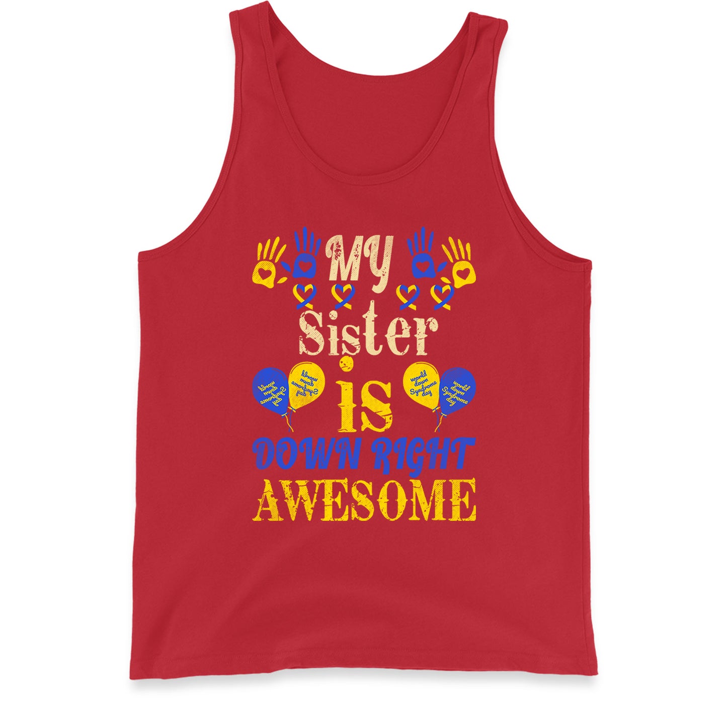 world down syndrome day tank top