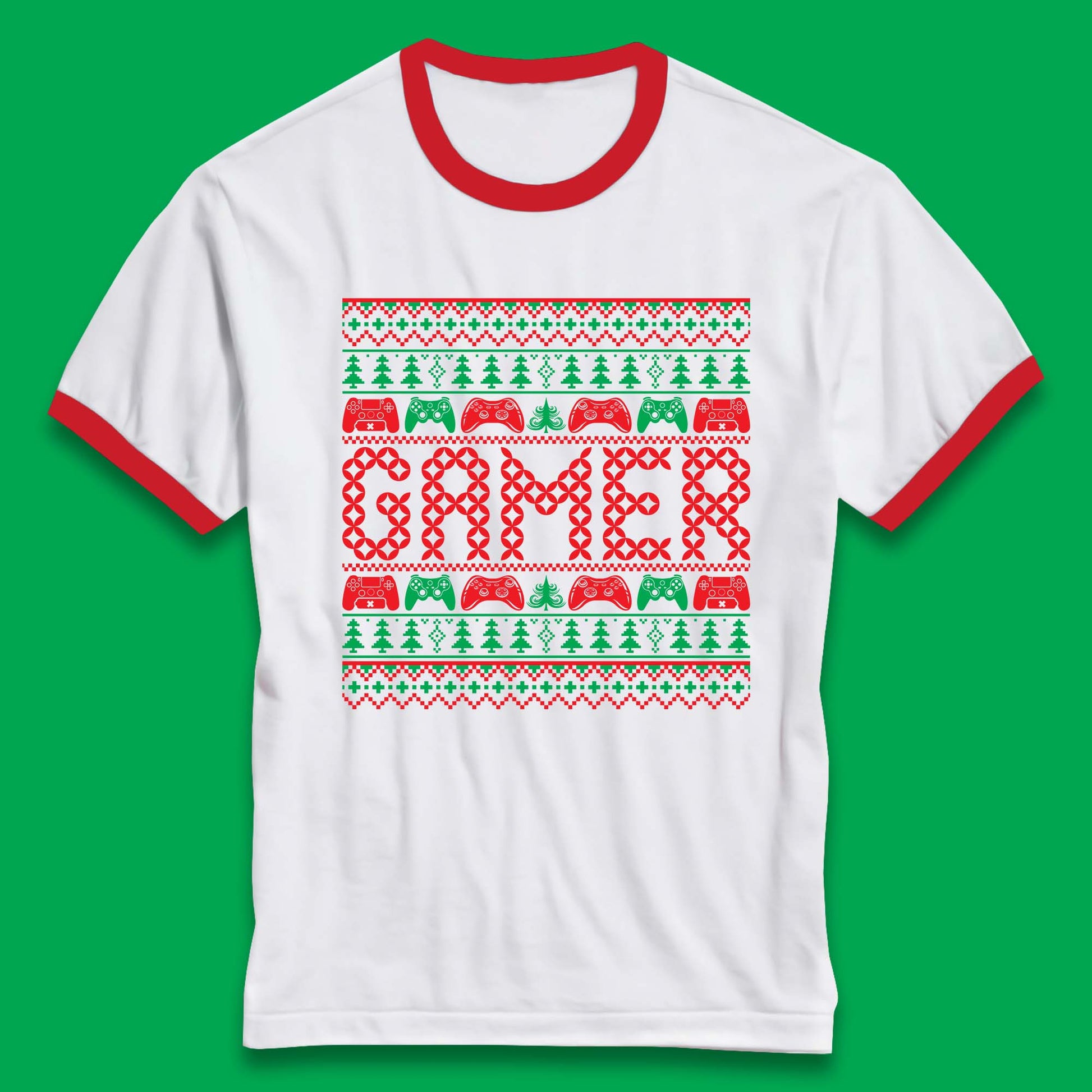gamer christmas shirt