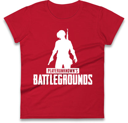PUBG Game Ladies T Shirt 