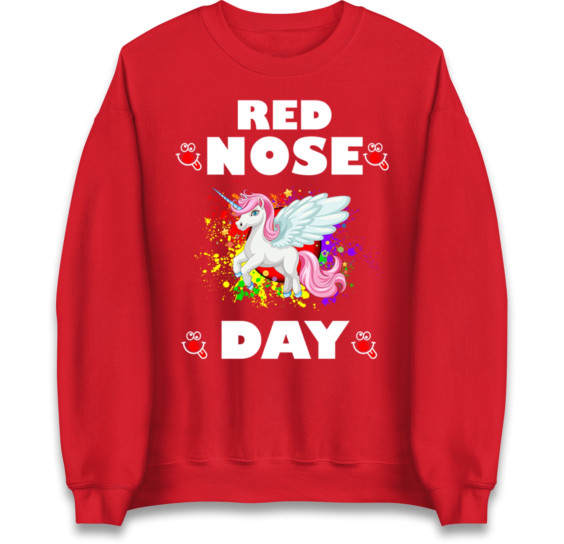 Unicorn Red Nose Day Jumper