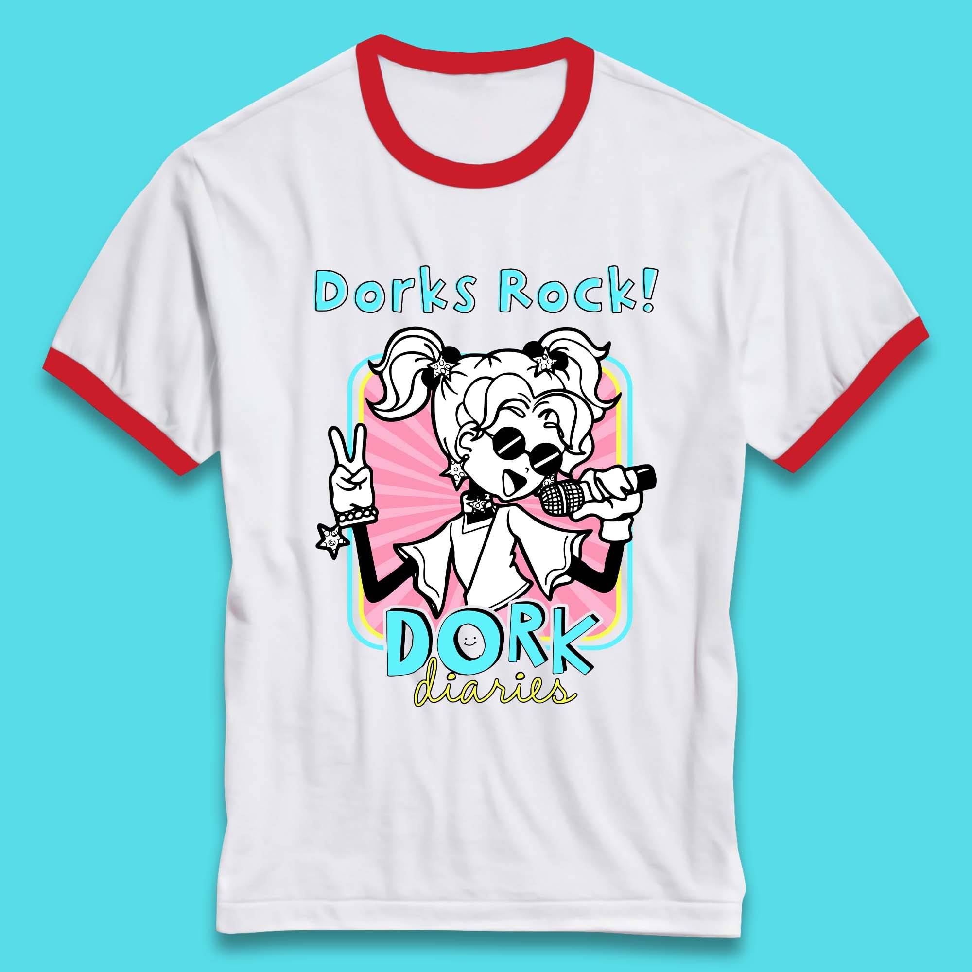 Dorks Rock Dork Diaries Ringer T-Shirt