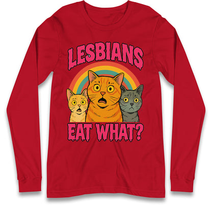Lesbians Long Sleeve T Shirt