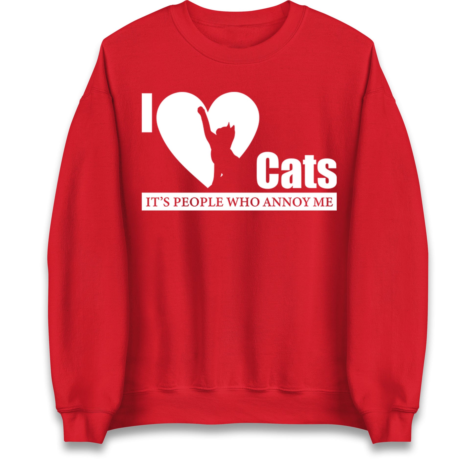 i love cats jumper