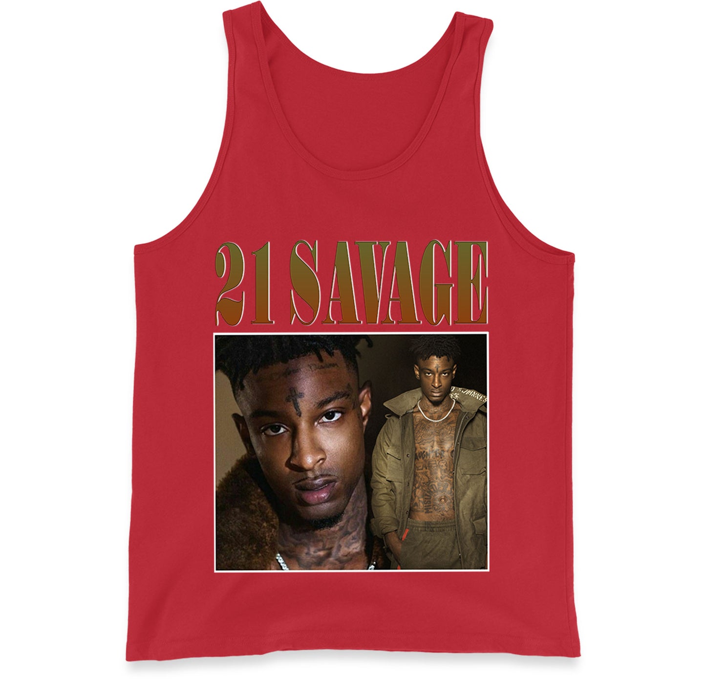 21 Savage Rapper Tank Top