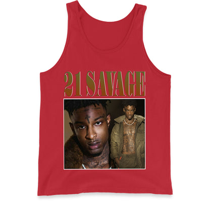 21 Savage Rapper Tank Top