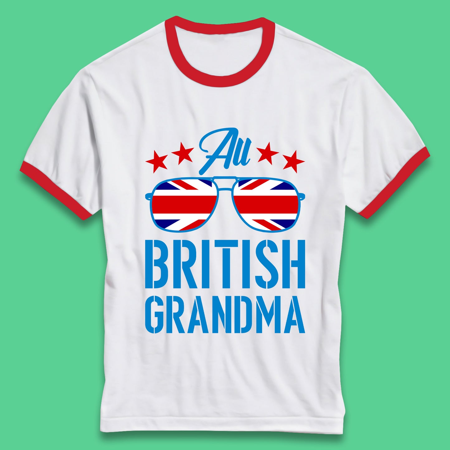 British Grandma Ringer T-Shirt