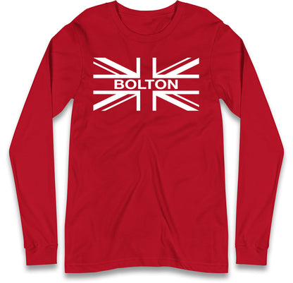 Bolton Union Jack Long Sleeve T Shirt