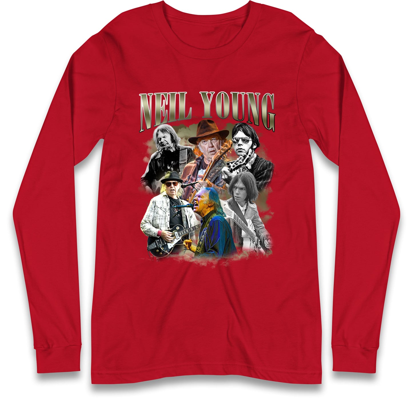 Neil Young Long Sleeve T Shirt