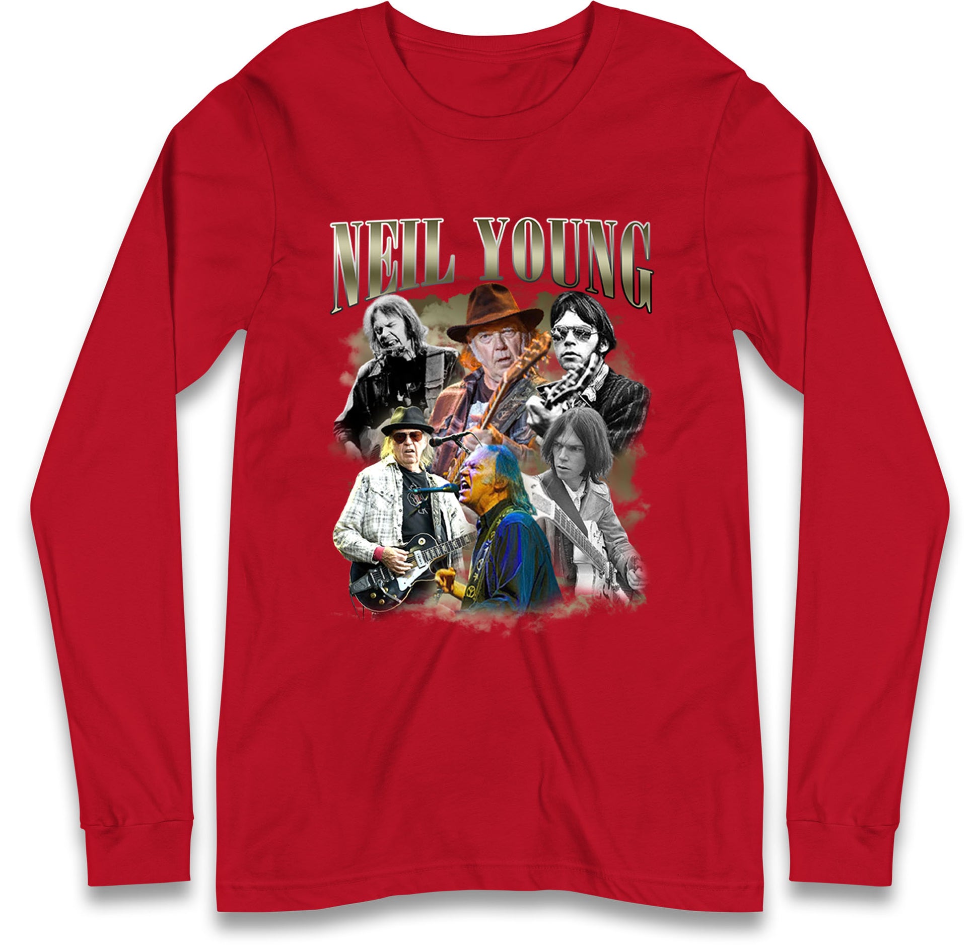 Neil Young Long Sleeve T Shirt