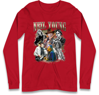 Neil Young Long Sleeve T Shirt