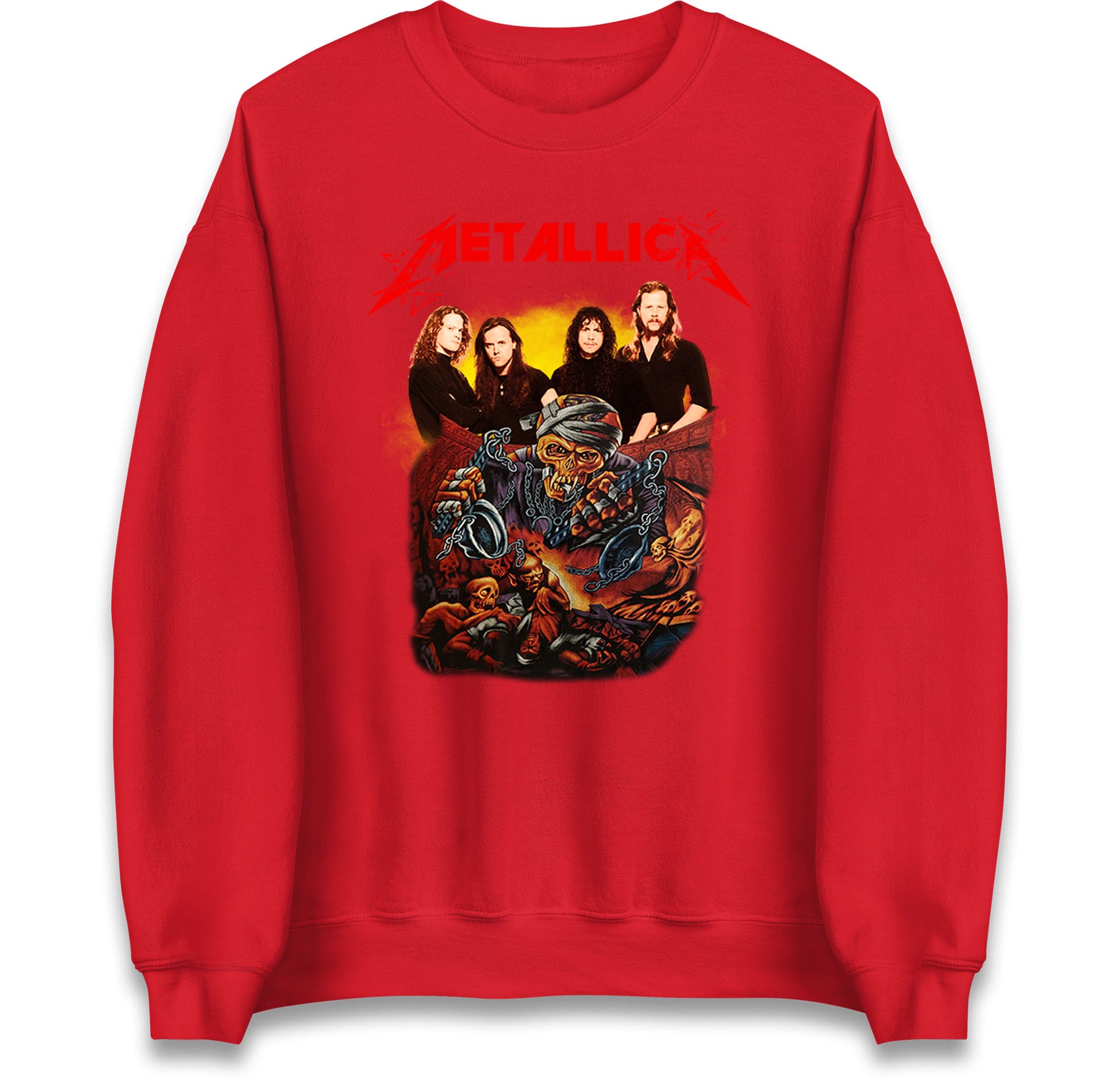 Metallica Skelington Jumper