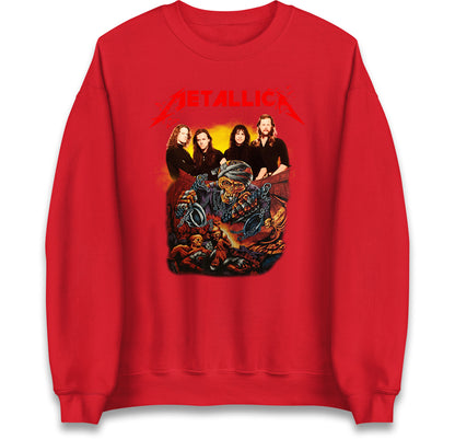 Metallica Skelington Jumper