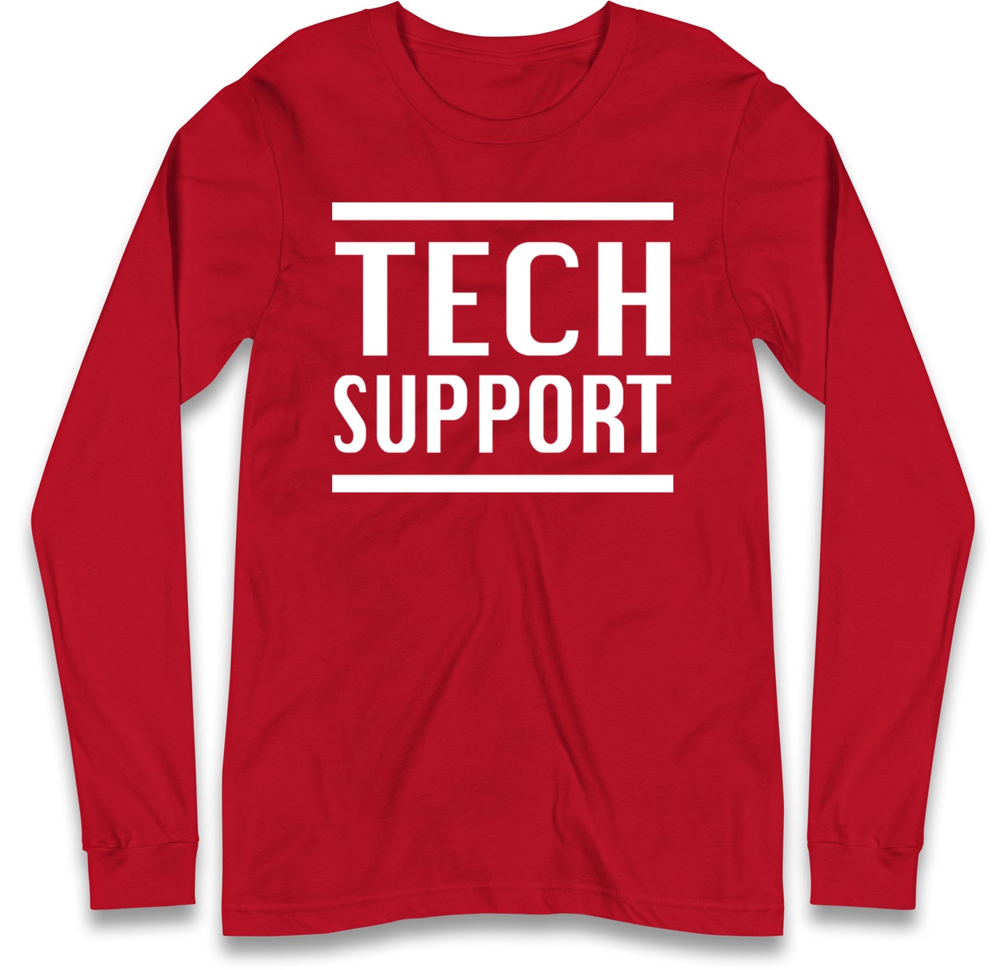 Tech Support Elon Musk Long Sleeve T Shirt